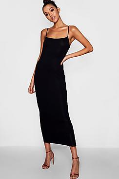 Boohoo Tall Nadia Jersey Square Neck Maxi Dress