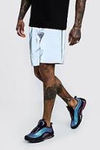 Boohoo Reflective Mid Length Short