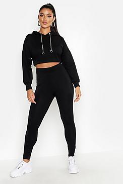 Boohoo Jersey Basic Legging