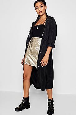 Boohoo Amelia Maxi Utility Jacket