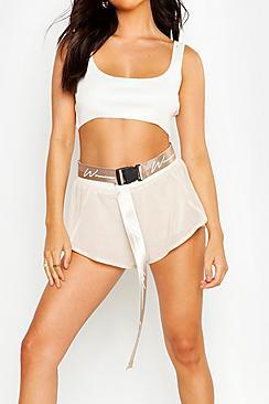 Boohoo Tonal Printed Woman Tape Belt