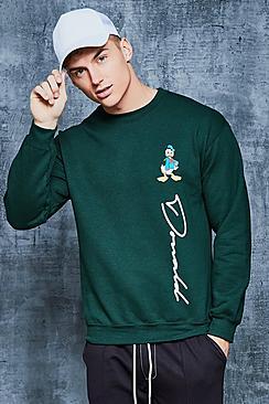 Boohoo Disney Donald Duck Sweater