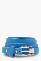 Boohoo Natalie Skinny Colour Pop Belt