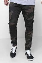 Boohoo Camo Trousers With Side Piping Detail