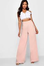 Boohoo Latoya Woven High Waisted Slim Fit Trouser