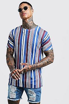 Boohoo Retro Vertical Stripe T-shirt