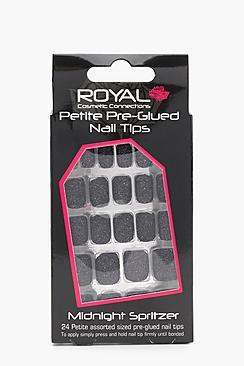 Boohoo Pre Glued Glitter Nail Tips