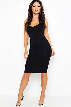 Boohoo Spaghetti Strap Bodycon Dress