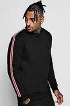 Boohoo Side Tape Detail Sweatshirt
