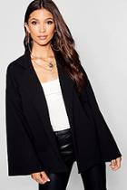 Boohoo Collar Detail Relaxed Duster