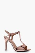 Boohoo Niamh T-bar Mid Heels