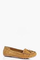 Boohoo Beatrice Moccasin Ballet