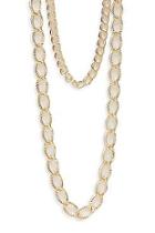 Boohoo Double Layer Chunky Chain Necklace