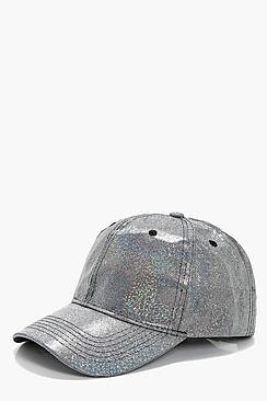 Boohoo Freya Holographic Baseball Cap