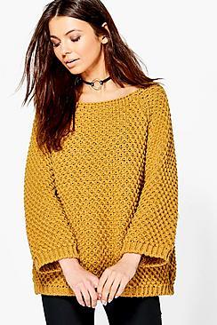 Boohoo Bella Fisherman Jumper