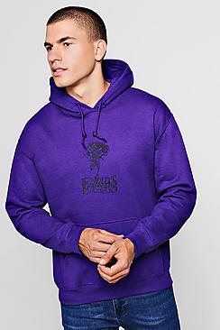 Boohoo Endless Rose Washed Hoodie