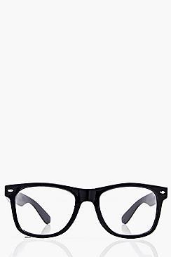 Boohoo Geek Clear Lens Glasses