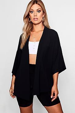 Boohoo Plus Lianne Woven Kimono