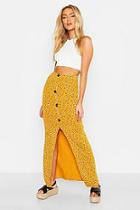 Boohoo Floral Ditsy Button Through Skirt