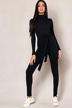 Boohoo Jumbo Rib High Waisted Legging