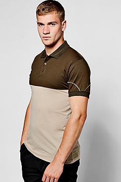 Boohoo Chain Stitch Polo Shirt