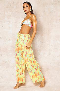 Boohoo Tie Dye Beach Trousers
