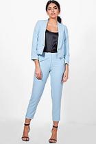 Boohoo Lucy Ankle Grazer Woven Tailored Trouser