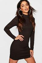 Boohoo Check Bodycon Mini Dress