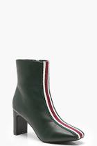 Boohoo Sports Stripe Ankle Shoe Boots