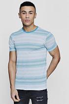 Boohoo Multi Stripe T-shirt