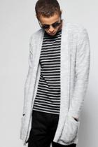 Boohoo Long Sleeve Knitted Roll Neck Jumper Grey
