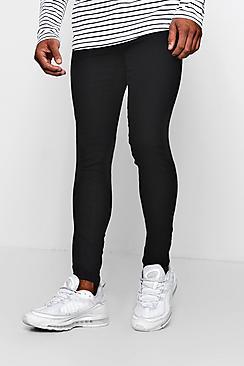 Boohoo Super Skinny Black Denim Jeans