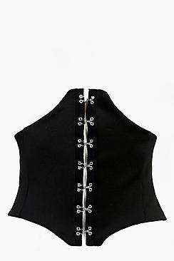 Boohoo Sofia Hook & Eye Corset