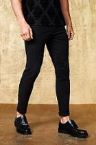 Boohoo Skinny Fit Plain Suit Trouser With Pin Tuck