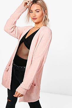 Boohoo Chenille Cardigan
