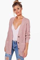Boohoo Lexi Chunky Boyfriend Cardigan