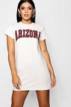 Boohoo Naomi Arizona T-shirt Dress
