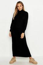 Boohoo Roll Neck Jumper Maxi Dress