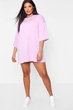 Boohoo Plus Lucie Oversized Sweat Dress