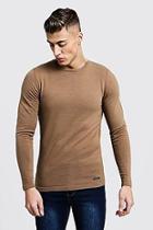 Boohoo Muscle Fit Knitted Sweater