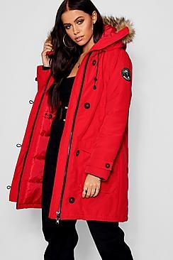 Boohoo Arctic Padded Jacket