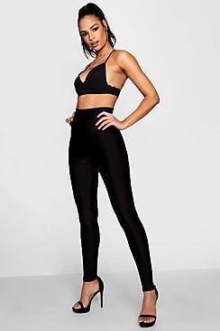 Boohoo Ella High Waist Disco Pants