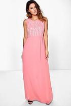 Boohoo Boutique Esther Embellished Maxi Dress