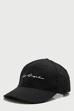 Boohoo Los Angeles Embroidered Cap