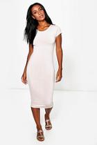 Boohoo Phoebe Bodycon Plain Dress