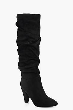 Boohoo Georgia Slouchy Knee High Boot