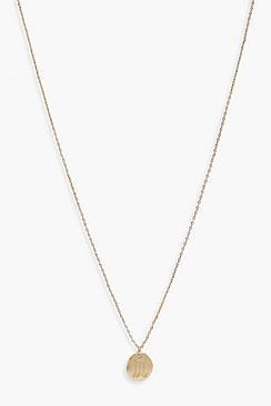 Boohoo Ivy Scorpio Zodiac Pendant Necklace