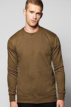 Boohoo Crew Neck Sweatshirt