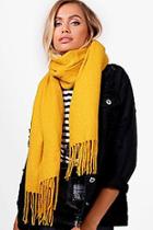 Boohoo Textured Woven Scarf