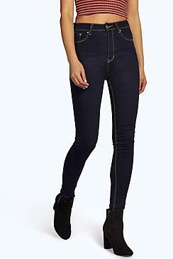 Boohoo Jordan High Waisted Classic Skinny Jeans